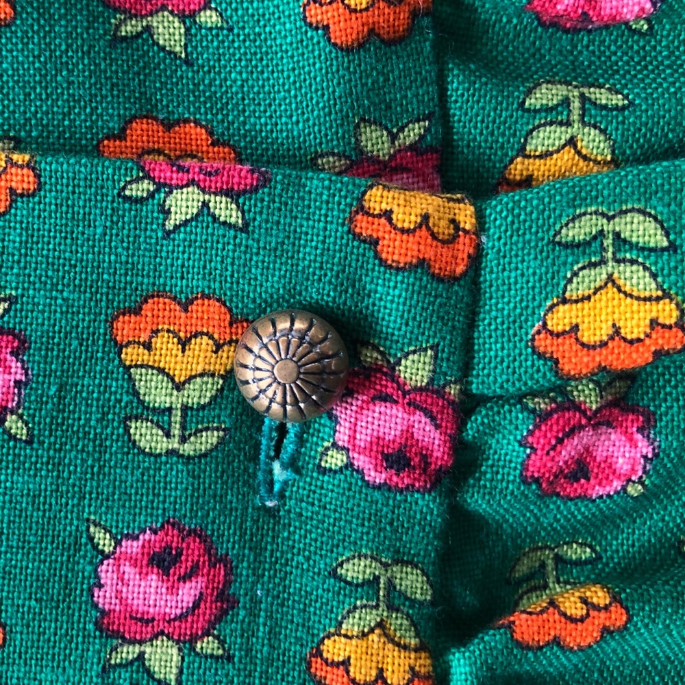 Vintage Flower Power Mod 60’s dress